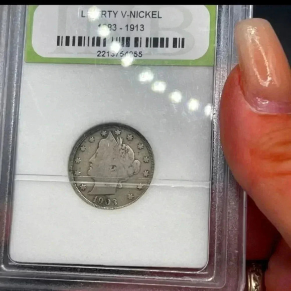 International numismatic bureau 1903 liberty V Nickel..RARE..PERSONAL COLLECTION - Picture 1 of 4